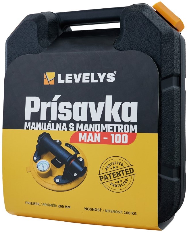 prisavka na sklo, prisavka na plech, prisavka na obklad, prisavka na dlazbu, prisavka na prenasanie, manualna prisavka, prisavka levelys, prisavka s tlakomerom